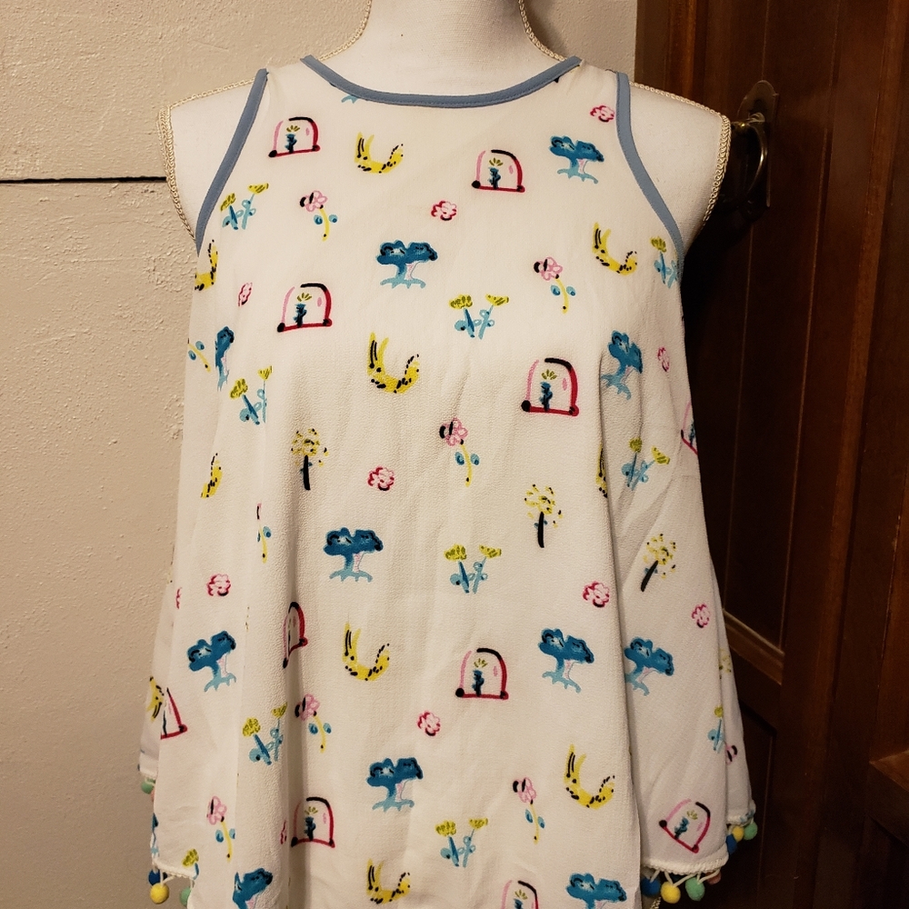 Cute pompom tank